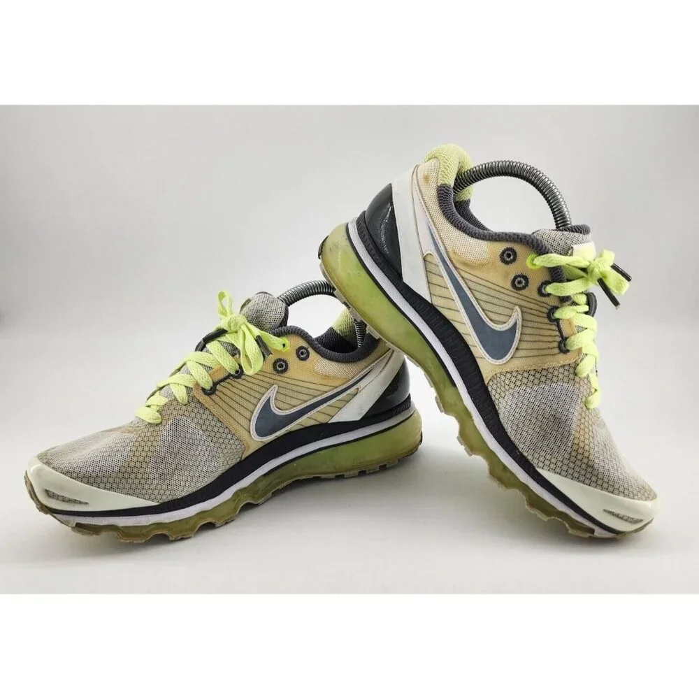 Nike Air Max Flywire 2010 Women's Running Shoes‎ Liquid Lime 386374-100 Size 8